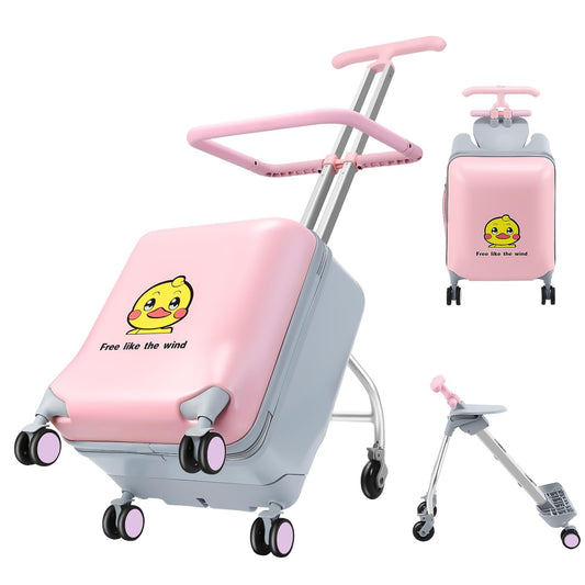AODI Ride-able 2 in 1 Luggage Case